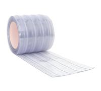 vidaXL Tira de Cortina para Puertas PVC Transparente 200x1,6 mm 50 m
