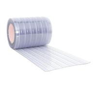 vidaXL Tira de Cortina para Puertas PVC Transparente 300x2,6 mm 25 m
