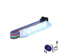 vidaXL Tira LED 4 pcs Negro y Multicolor 150 cm Cobre y plástico, Sala de estar, moderno, muebles duraderos, decoraciones únicas, accesorios elegantes, comodidad, ambiente acogedor sin compromisos