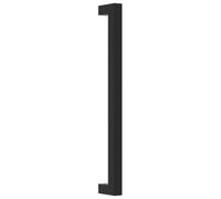 vidaXL Tiradores para Armarios 10 uds, Tiradores de Barra en T, Tiradores de Puerta Cajón, Accesorios para Muebles, Acero Inoxidable Negro 224 mm