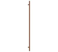 vidaXL Tiradores para Armarios 10 uds, Tiradores de Barra en T, Tiradores de Puerta Cajón, Accesorios para Muebles, Acero Inoxidable Bronce 480 mm
