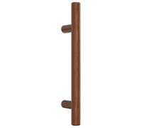 vidaXL Tiradores para Armarios 20 uds, Tiradores de Barra en T, Tiradores de Puerta Cajón, Accesorios para Muebles, Acero Inoxidable Bronce 96 mm