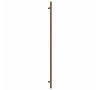 vidaXL Tiradores para Armarios 20 uds, Tiradores de Barra en T, Tiradores de Puerta Cajón, Accesorios para Muebles, Acero Inoxidable Bronce 480 mm