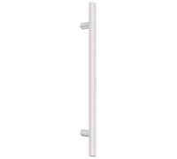 vidaXL Tiradores para Armarios 20 uds, Tiradores de Barra en T, Tiradores de Puerta Cajón, Accesorios para Muebles, Acero Inoxidable Plateado 160 mm