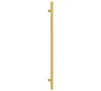 vidaXL Tiradores para Armarios 20 uds, Tiradores de Barra en T, Tiradores de Puerta Cajón, Accesorios para Muebles, Acero Inoxidable Dorado 320 mm