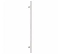 vidaXL Tiradores para Armarios 20 uds, Tiradores de Barra en T, Tiradores de Puerta Cajón, Accesorios para Muebles, Acero Inoxidable Plateado 224 mm