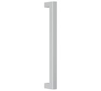 vidaXL Tiradores para Armarios 20 uds, Tiradores de Barra en T, Tiradores de Puerta Cajón, Accesorios para Muebles, Acero Inoxidable Plateado 192 mm