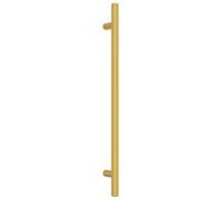 vidaXL Tiradores para Armarios 20 uds, Tiradores de Barra en T, Tiradores de Puerta Cajón, Accesorios para Muebles, Acero Inoxidable Dorado 224 mm