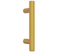 vidaXL Tiradores para Armarios 20 uds, Tiradores de Barra en T, Tiradores de Puerta Cajón, Accesorios para Muebles, Acero Inoxidable Dorado 64 mm