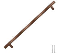 vidaXL Tiradores para Armarios 5 uds, Tiradores en Barra, Manijas de Cajones Muebles, Tiradores de Puerta Corredera, Acero Inoxidable Bronce 320 mm
