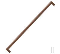 vidaXL Tiradores para Armarios 5 uds, Tiradores en Barra, Manijas de Cajones Muebles, Tiradores de Puerta Corredera, Acero Inoxidable Bronce 480 mm