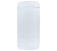 vidaXL Toallas de Playa 2 uds, Toallas de Baño Antideslizante Ligera Portátil, Manta de Playa para Surf Camping Yoga Crucero, Tela Blanco