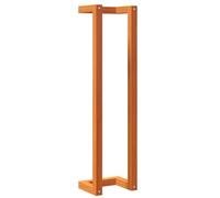 vidaXL Toallero de Madera de Pino Maciza marrón Encerado 23x18x90 cm