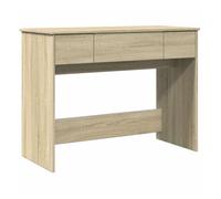 Vidaxl tocador con espejo color roble sonoma 100x45x76 cm