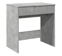 Vidaxl tocador con espejo gris hormigón 73x46,5x120 cm