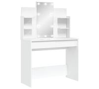 Vidaxl tocador con luces led blanco 96x40x142 cm
