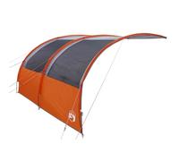 vidaXL Toldo Ajustable para Camping en Gris y Naranja | Refugio Impermeable, fácil de Montar para Actividades al Aire Libre, picnics, Multifuncional, Carpa de 260 x 300 cm, un Must por