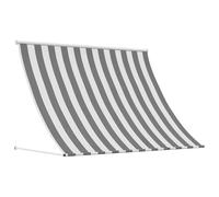 vidaXL Toldo Antracita y Blanco 150 x 150 cm,