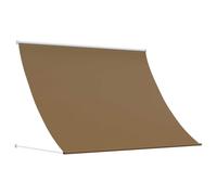 vidaXL Toldo Beige 150 x 150 cm, Toldo Moderno, protección UV, Sombra Ajustable, jardín retráctil, Sol y funcionalidad en tu terraza