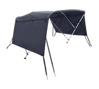 vidaXL Toldo Bimini 3 Arcos con Paredes Laterales 183x(170-182) x137 cm, toldo Bimini para Barco, toldo Bimini para Barco, toldo Bimini en Barco