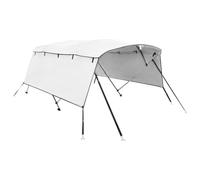 vidaXL Toldo Bimini 4 Arcos con Paredes Laterales 243x(170-182) x137 cm, toldo Bimini para Barco, toldo Bimini para Barco, toldo Bimini en Barco