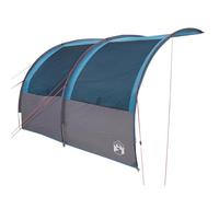vidaXL Toldo de Camping Ajustable en Azul - Refugio Exterior Impermeable con un diseño Que Respira. Es súper Resistente y Mide 250 x 260 cm. Se Monta fácil y rápido Gracias a su Cierre de Cremallera