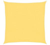 vidaXL Toldo de Vela Cuadrado de HDPE Beige 2x2 m Lona para Sombra de Patio