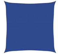 vidaXL Toldo de Vela Cuadrado HDPE Azul 160 g/m² 7x7 m