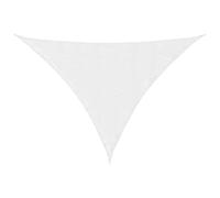 vidaXL Toldo de Vela poliéster Oxford 100% Blanco 7x5x5 m