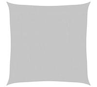 vidaXL Toldo de Vela poliéster Oxford 100% Gris Claro 2,5x2,5 m, toldo, Parasol, Carpa, toldos, parasoles, Carpas, entoldado, entoldados, marquesina