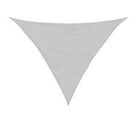 vidaXL Toldo de Vela poliéster Oxford 100% Gris Claro 2,5x2,5x3,5 m, toldo, Parasol, Carpa, toldos, parasoles, Carpas, entoldado, entoldados