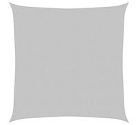 vidaXL Toldo de Vela poliéster Oxford 100% Gris Claro 3,6x3,6 m, toldo, Parasol, Carpa, toldos, parasoles, Carpas, entoldado, entoldados, marquesina