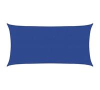 vidaXL Toldo de Vela Rectangular HDPE Azul 160 g/m² 3x6 m