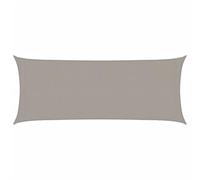 vidaXL Toldo de Vela Rectangular HDPE Gris Claro 160 g/m² 2x4,5 m, Vela de Sombra de Sol, Vela de Sombra, toldo de Patio, Vela de Sombra Solar