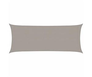 vidaXL Toldo de Vela Rectangular HDPE Gris Claro 160 g/m² 2x4,5 m, Vela de Sombra de Sol, Vela de Sombra, toldo de Patio, Vela de Sombra Solar