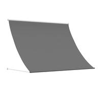 vidaXL Toldo Gris Claro 150 x 150 cm,