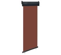 vidaXL Toldo Lateral de Balcón, Pantalla de Privacidad, Toldo Vertical Resistente al Rayos UV, Sombrilla para Jardín Terraza, Marrón