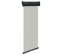 vidaXL Toldo Lateral de Balcón, Pantalla de Privacidad, Toldo Vertical Resistente al Rayos UV, Sombrilla para Jardín Terraza, Gris