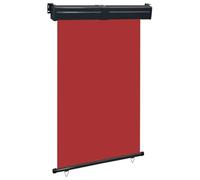vidaXL Toldo Lateral de Balcón, Pantalla de Privacidad, Toldo Vertical Resistente al Rayos UV, Sombrilla para Jardín Terraza, Rojo