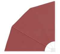 vidaXL Toldo Lateral de Balcón Plegable Lona de Sombra Exterior Pantalla Privacidad de Terraza Terracota 140x140 cm