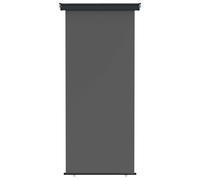 vidaXL Toldo lateral para 80 x 250 cm, exterior, toldo retráctil, resistente a , pantalla de privacidad, protección solar para tu patio