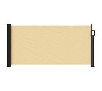 vidaXL Toldo Lateral retráctil Arena 300 x 100 cm Poliéster, Toldos retráctiles Modernos, rectangulares para Sombra, privacidad, división en jardín, protección contra Viento