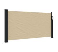 vidaXL Toldo Lateral retráctil Beige 100x500 cm
