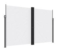 vidaXL Toldo Lateral retráctil Blanco 220x1200 cm