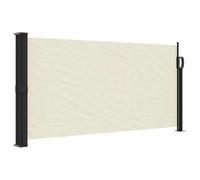vidaXL Toldo Lateral retráctil Crema 100x500 cm