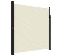 vidaXL Toldo Lateral retráctil Crema 200x600 cm