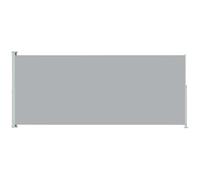 vidaXL Toldo lateral retráctil de jardín gris antracita 180x500 cm
