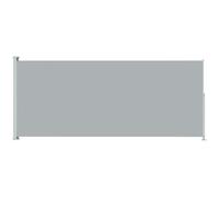 vidaXL Toldo lateral retráctil de jardín gris antracita 180x500 cm