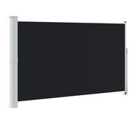 vidaXL Toldo Lateral retráctil de jardín Negro 180x314 cm