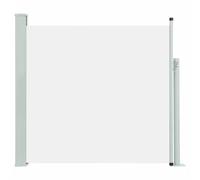 vidaXL Toldo Lateral Retráctil de Jardín Patio Separador Terraza Balcón Pantalla Solar Viento Enrollable Automático Color Crema 170x300 cm